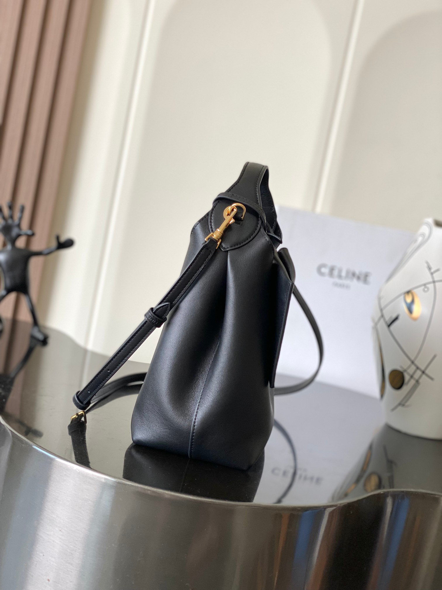 CELINE Teen Hobo Shoulder Bag - Image 2