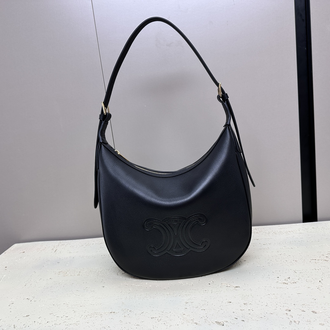 HELOISE Logo-Print Leather Shoulder Bag - Image 2