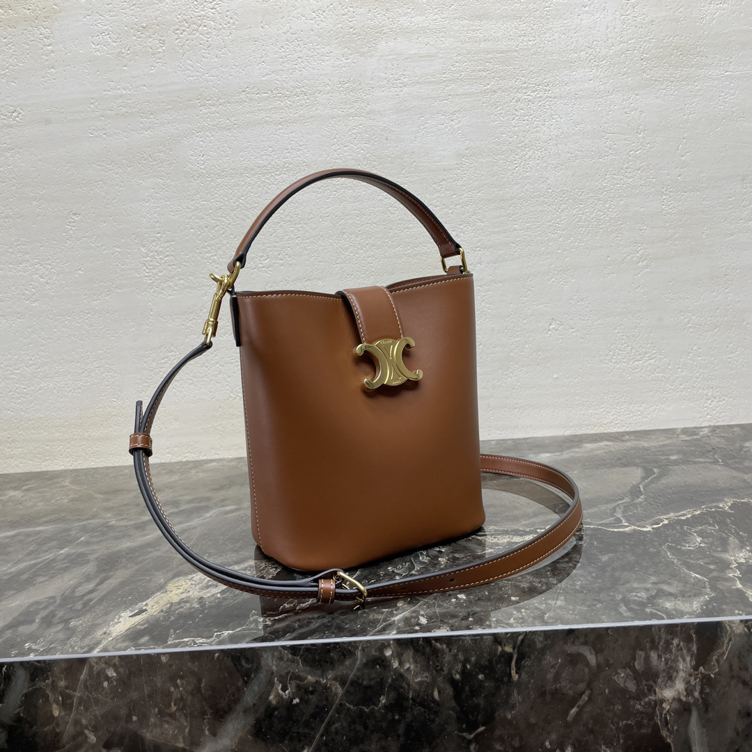 Celine Louise Small Smooth Calfskin Leather Shoulder Bag - Image 2