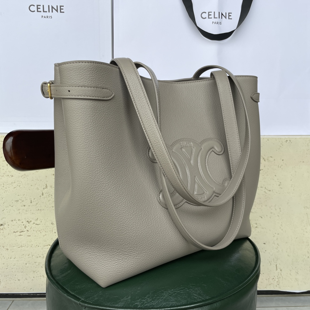 Cabas Anais Grain Leather Handbag - Image 2