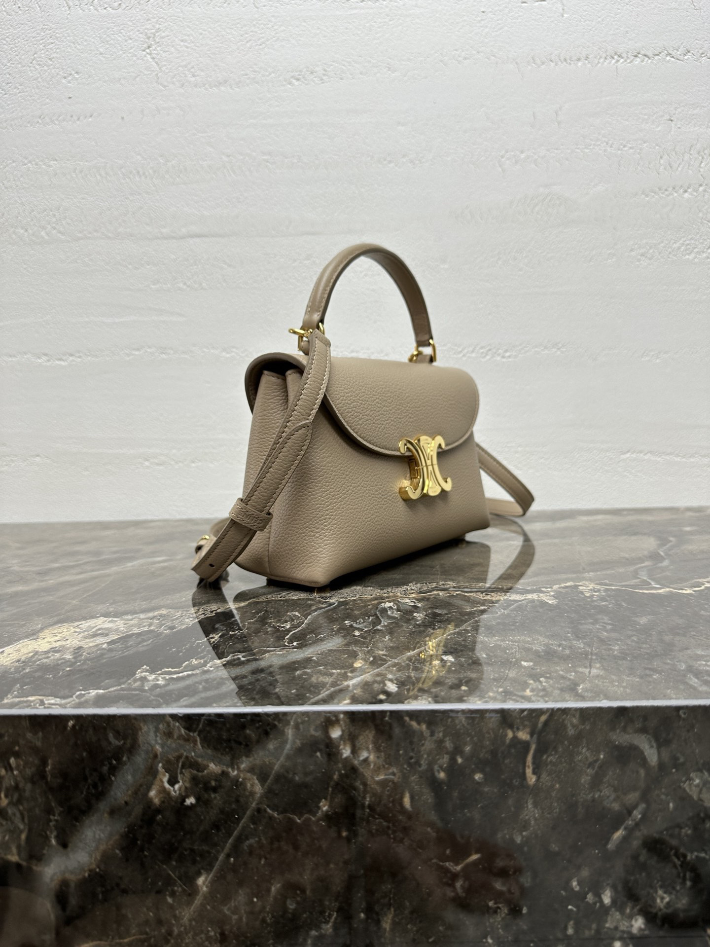 TEEN NINO Textured Leather Crossbody Bag - Image 2