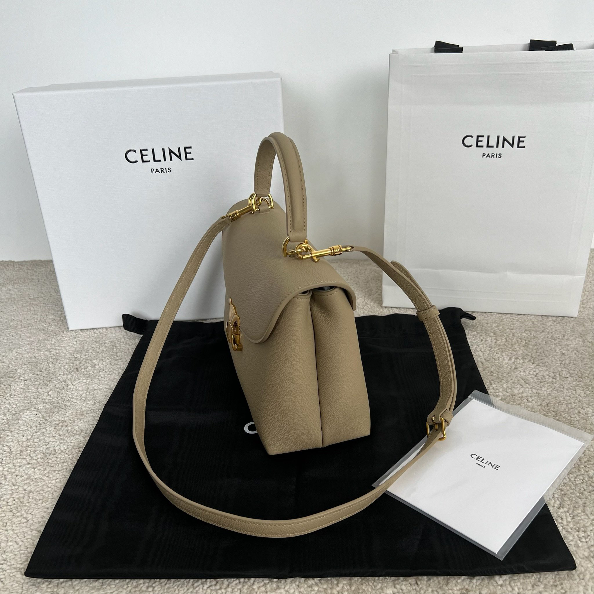 NINO Medium Soft Leather Handbag - Image 2