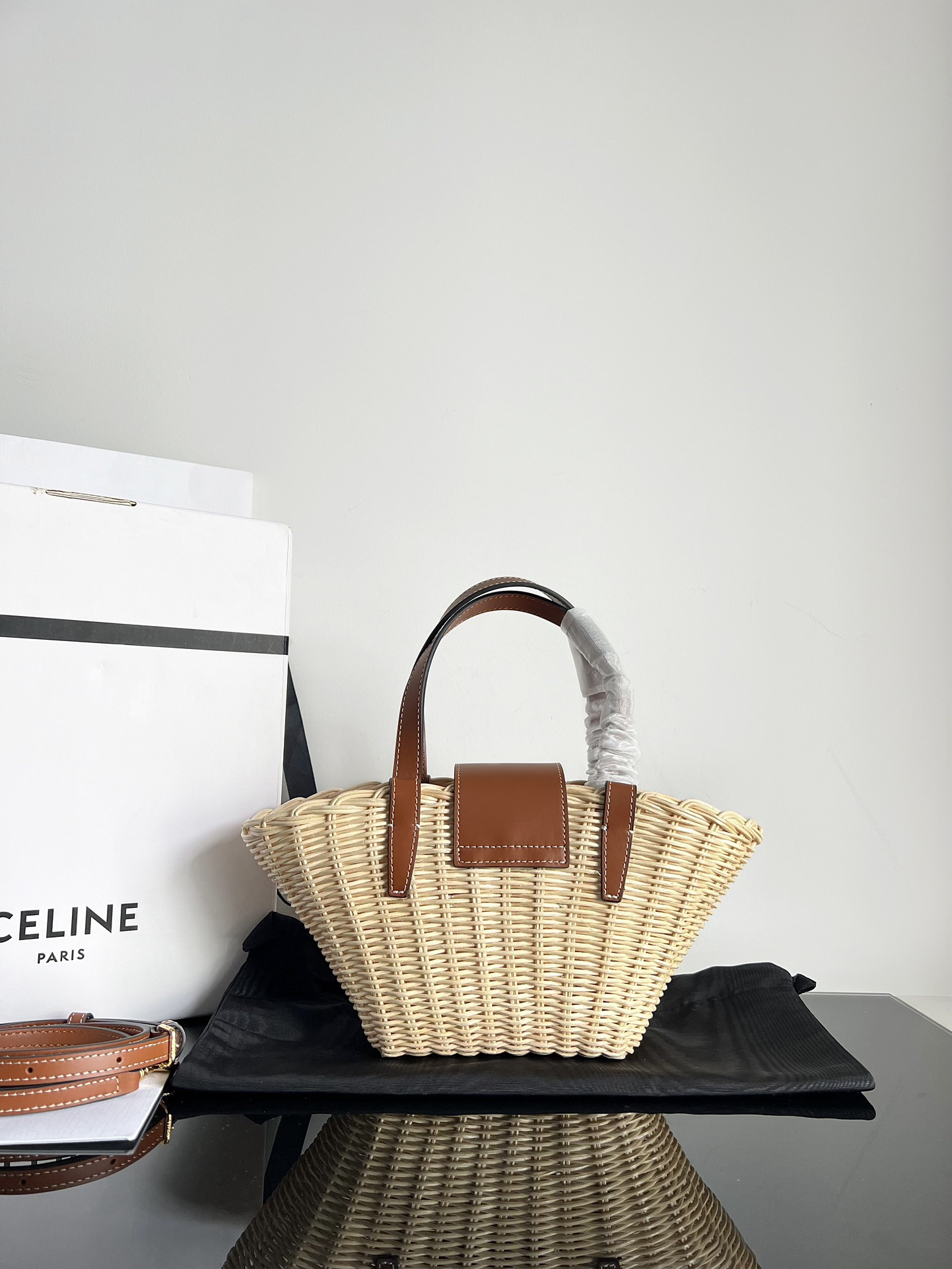 TEEN COUFFIN Woven Basket Handbag - Image 2
