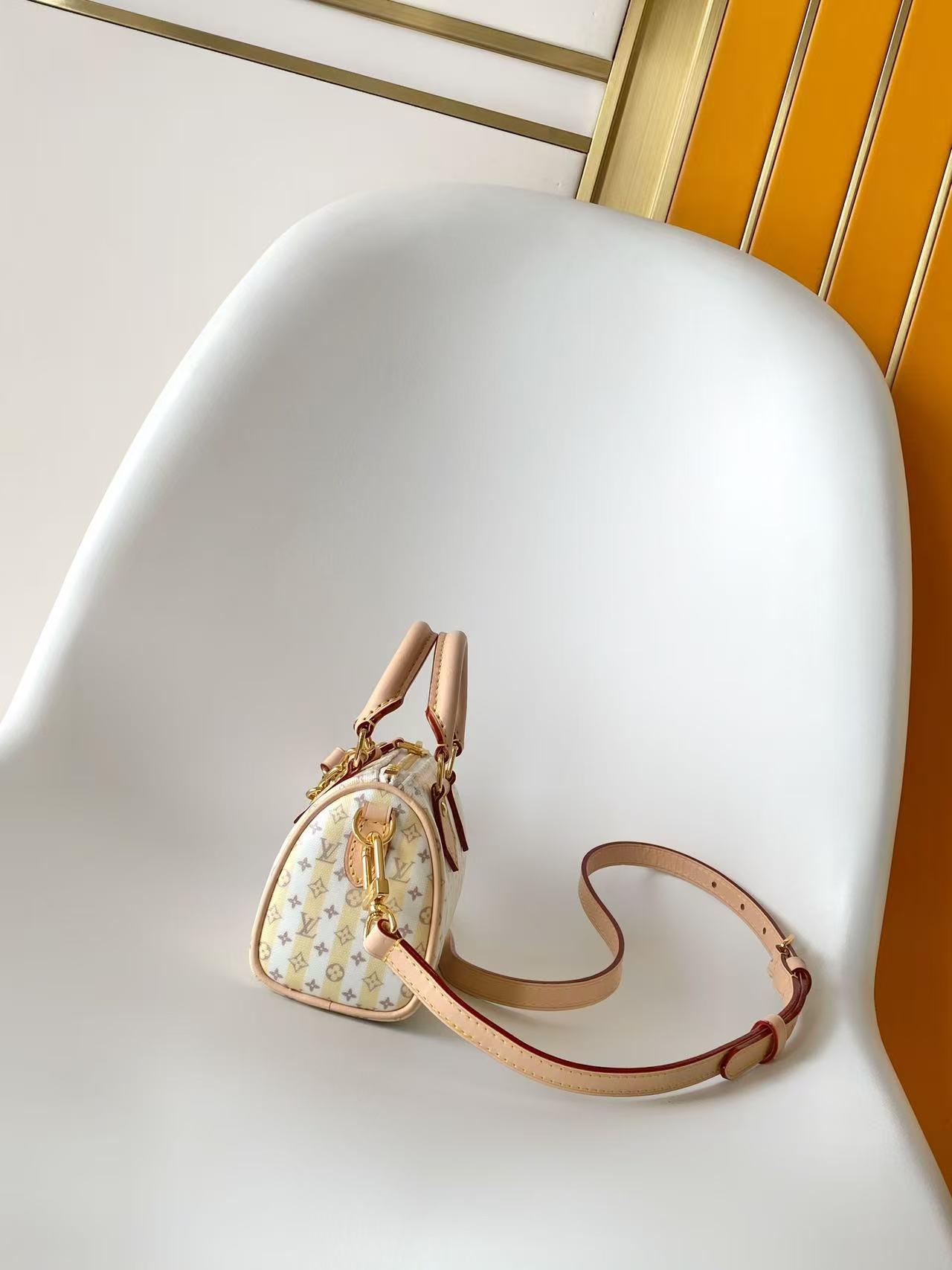 Louis Vuitton Nano Speedy Bag in Monogram Empreinte Leather - Image 11