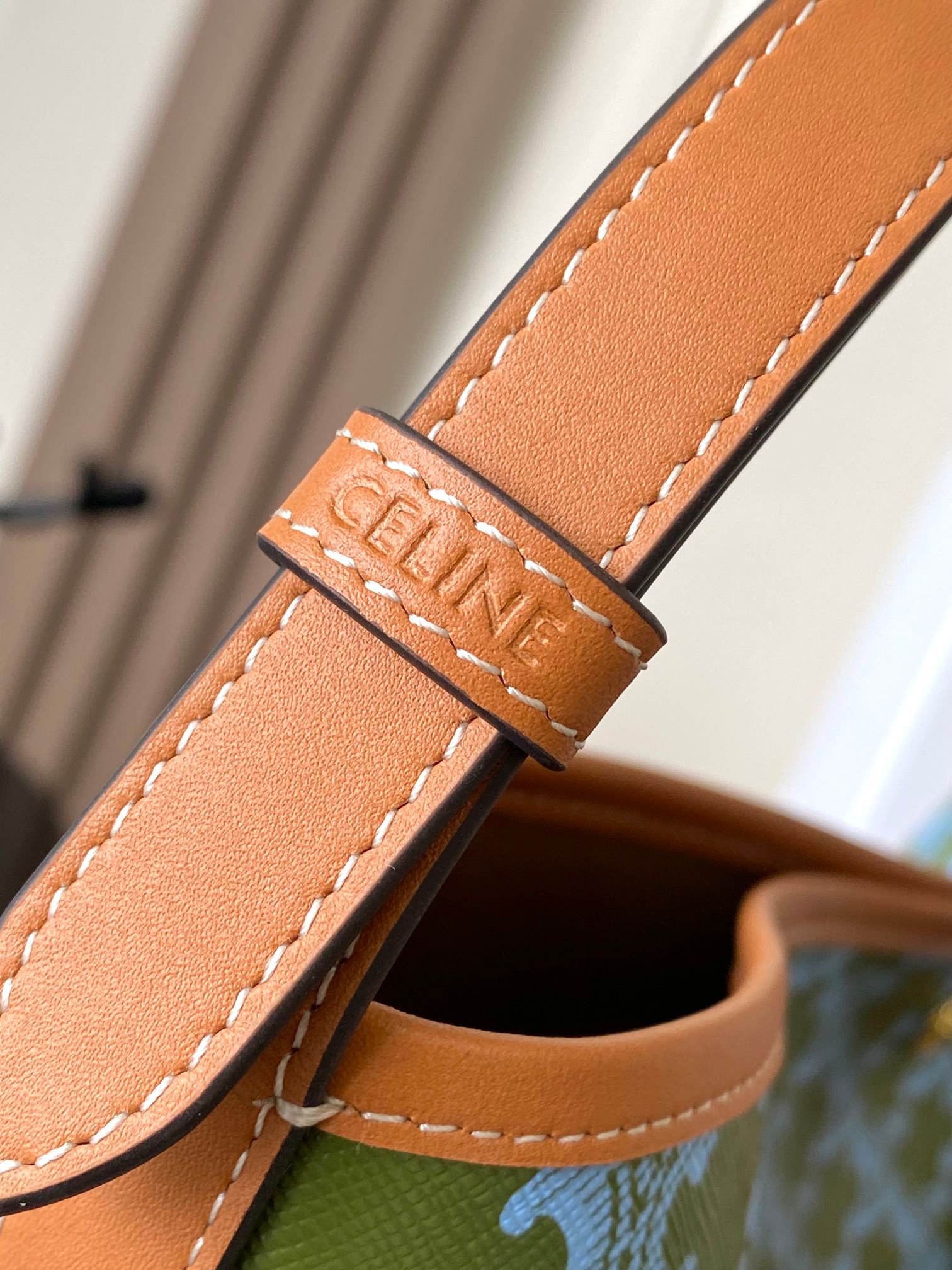 CELINE Soft Monogram Shoulder Bag - Image 11
