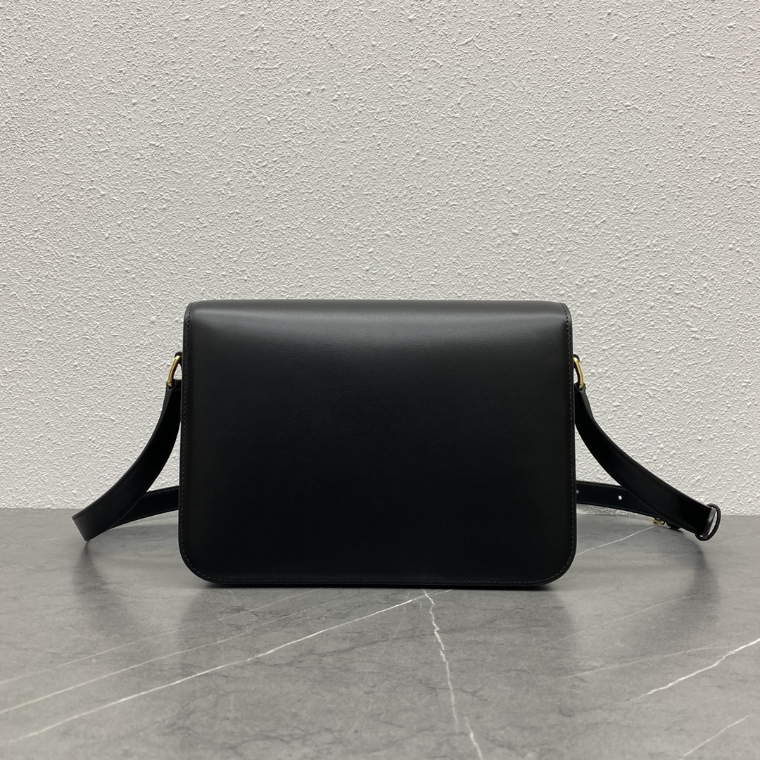 Triome Classic Leather Crossbody Bag - Image 3