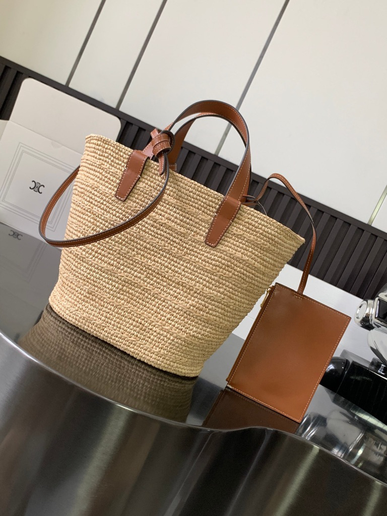 CELINE Handwoven Handbag - Image 3