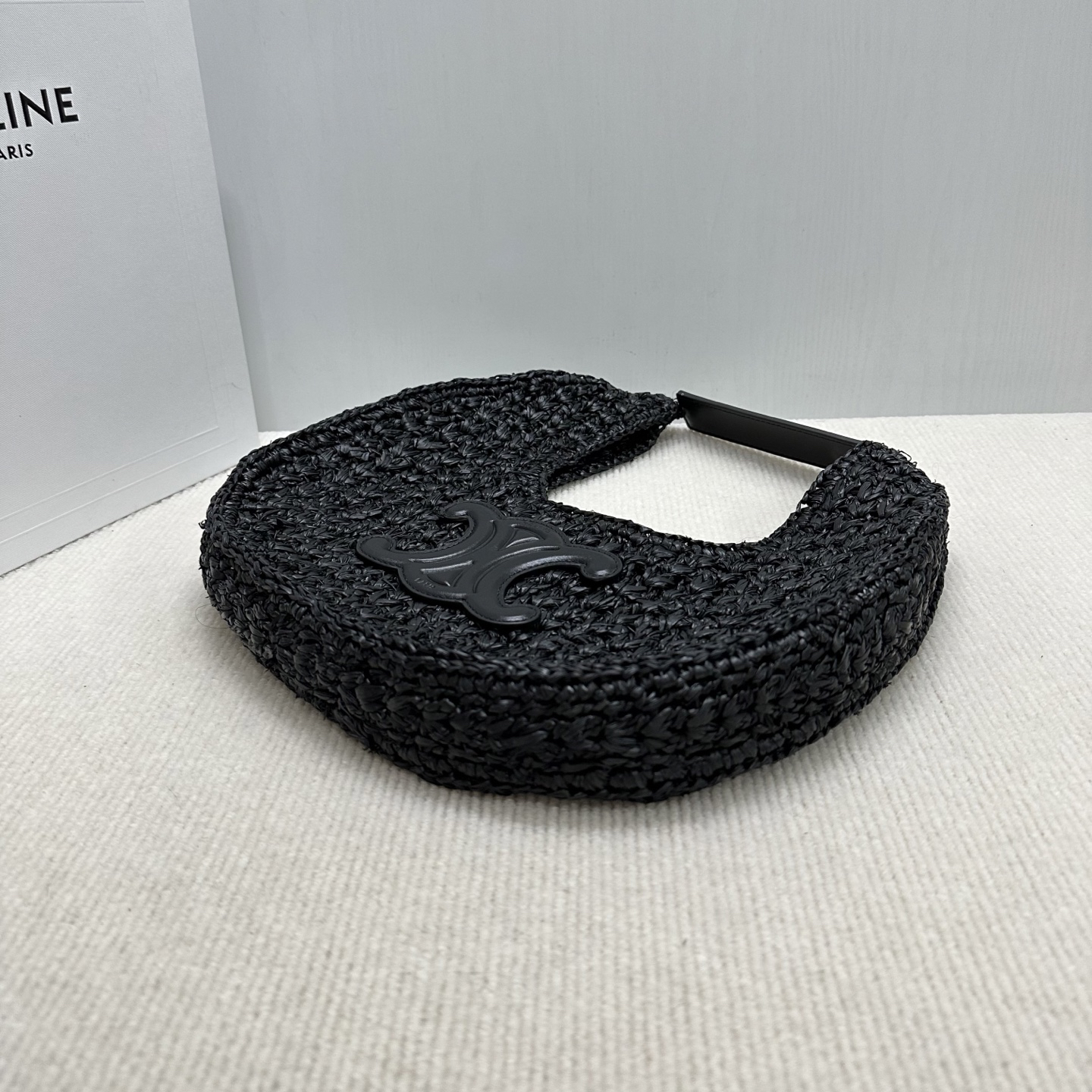 Celine Classic Nier Woven Hobo Bag - Image 3