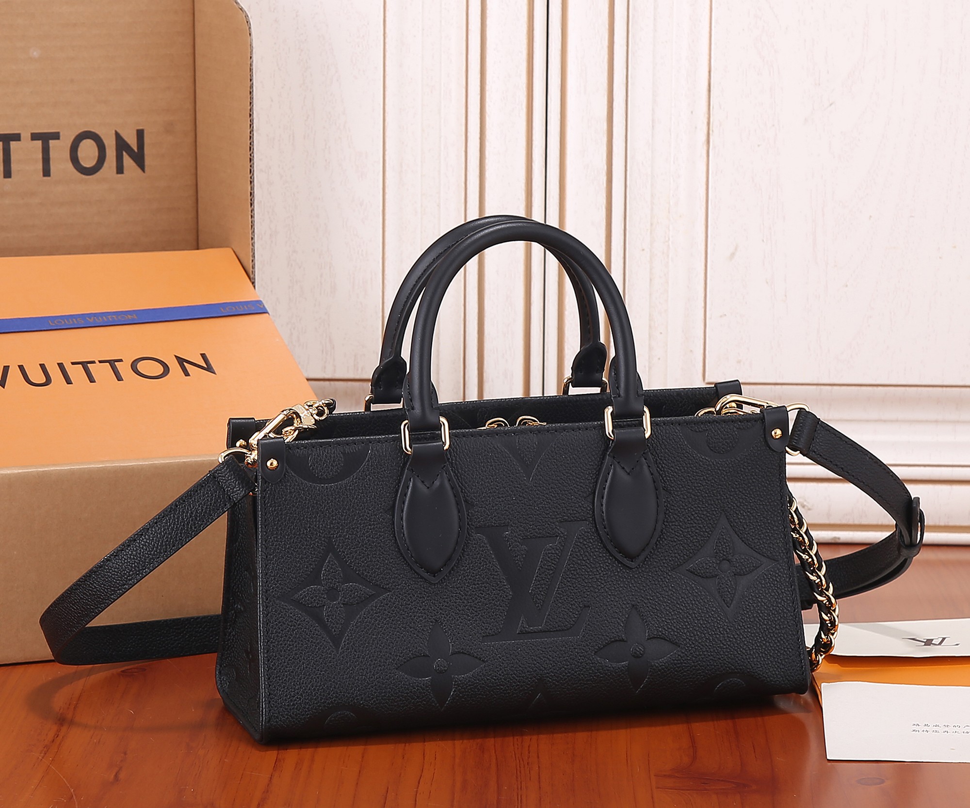Louis Vuitton OnTheGo East West Handbag in Monogram Empreinte Leather - Image 3