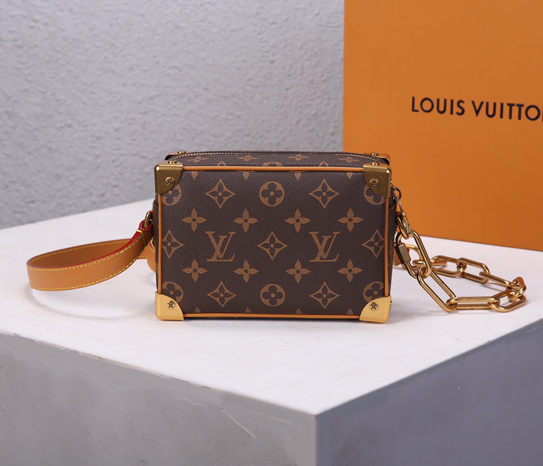 Louis Vuitton Monogram Mini Soft Trunk Shoulder Bag M68906 - Image 3