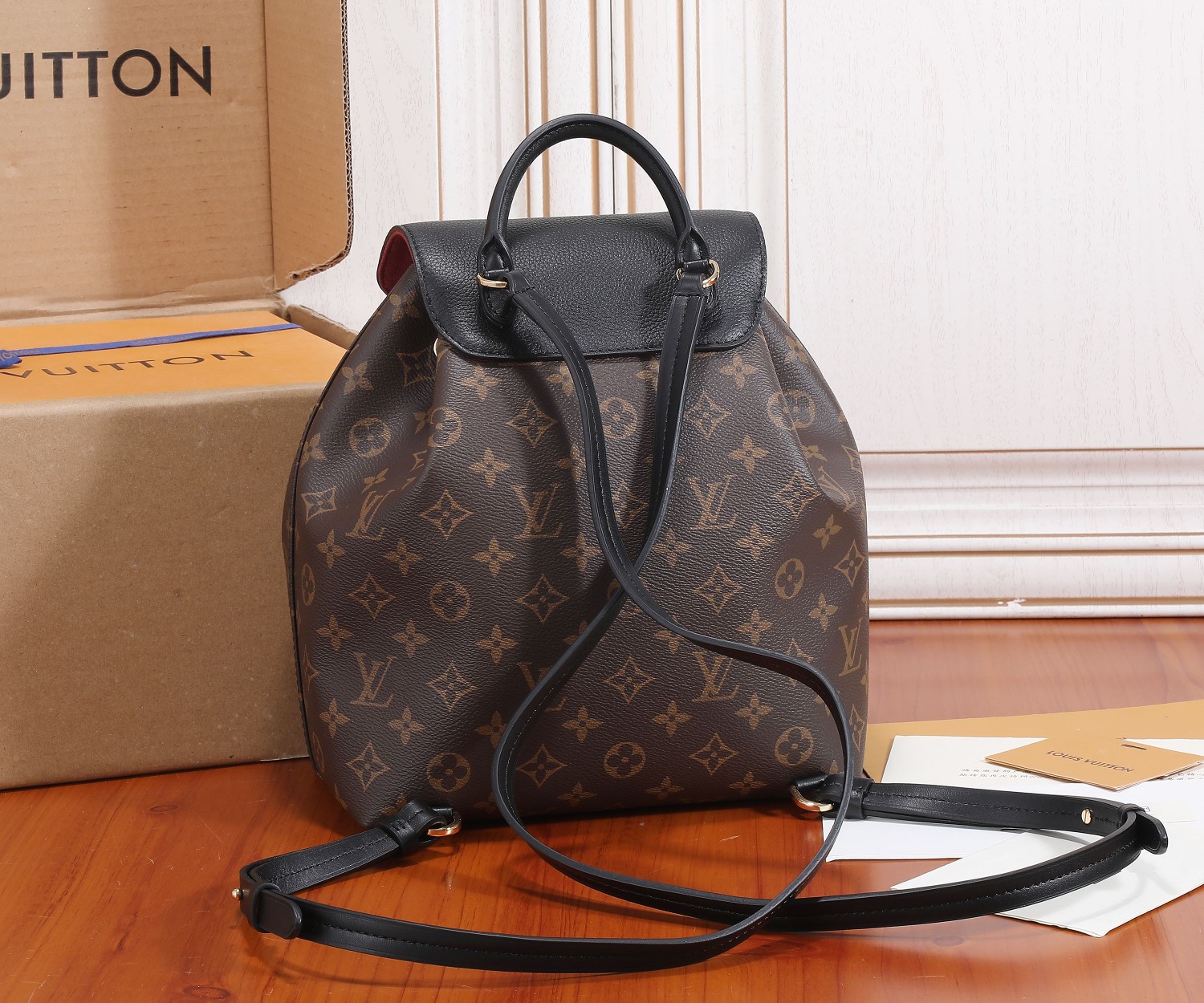 Louis Vuitton Montsouris Small Monogram Backpack - Image 3