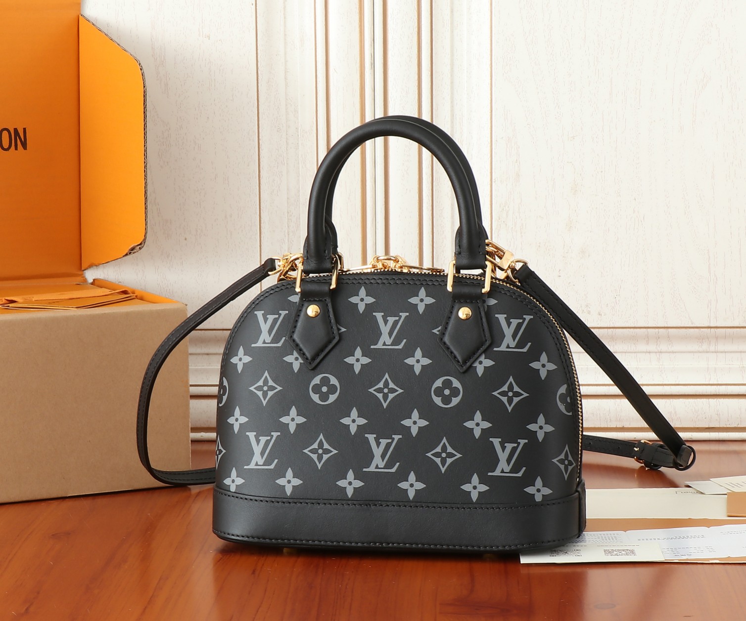 Louis Vuitton Monogram Ink Alma BB Handbag - Image 3