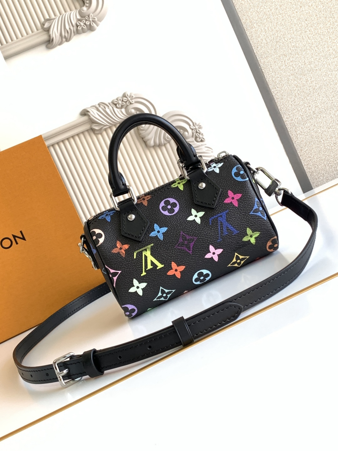 Louis Vuitton x Takashi Murakami Speedy 25 Handbag - Image 3