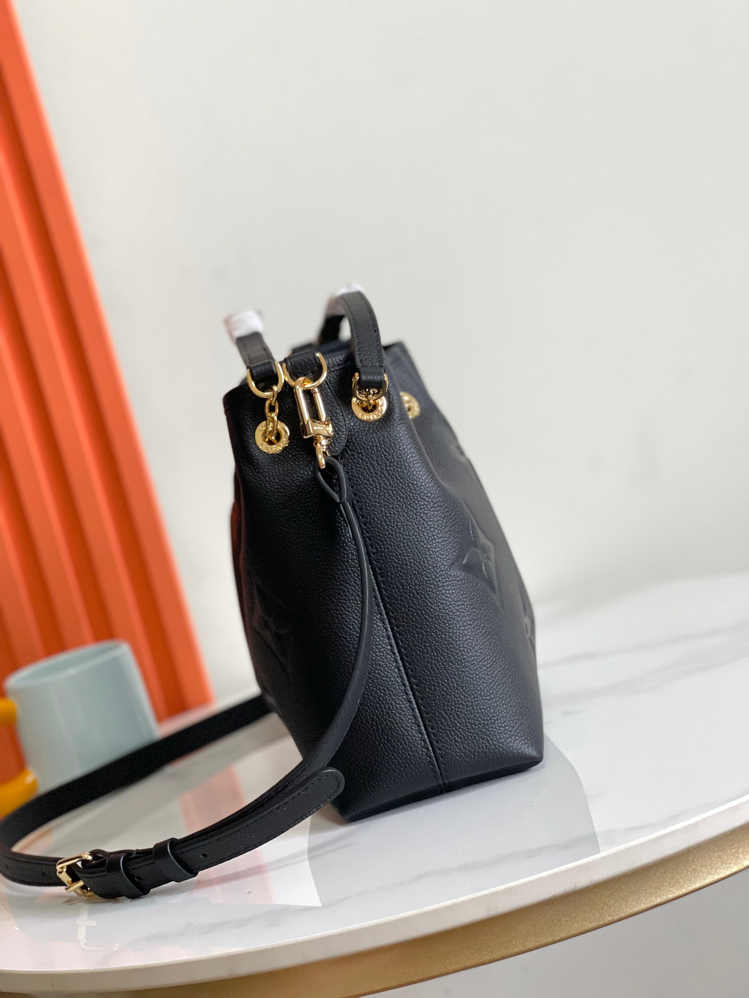 Louis Vuitton LV Bundle Monogram Empreinte Leather Shoulder Bag - Image 3