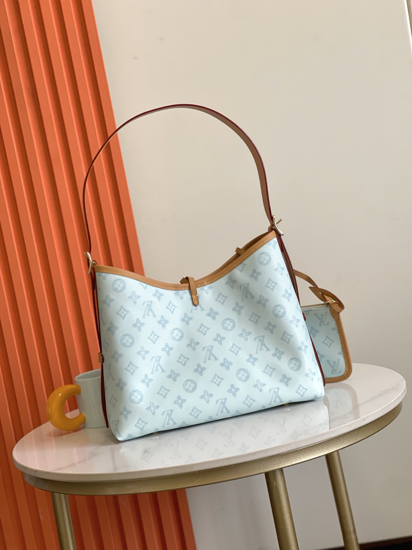 Louis Vuitton CarryAll Small Monogram Canvas Crossbody Bag - Image 3