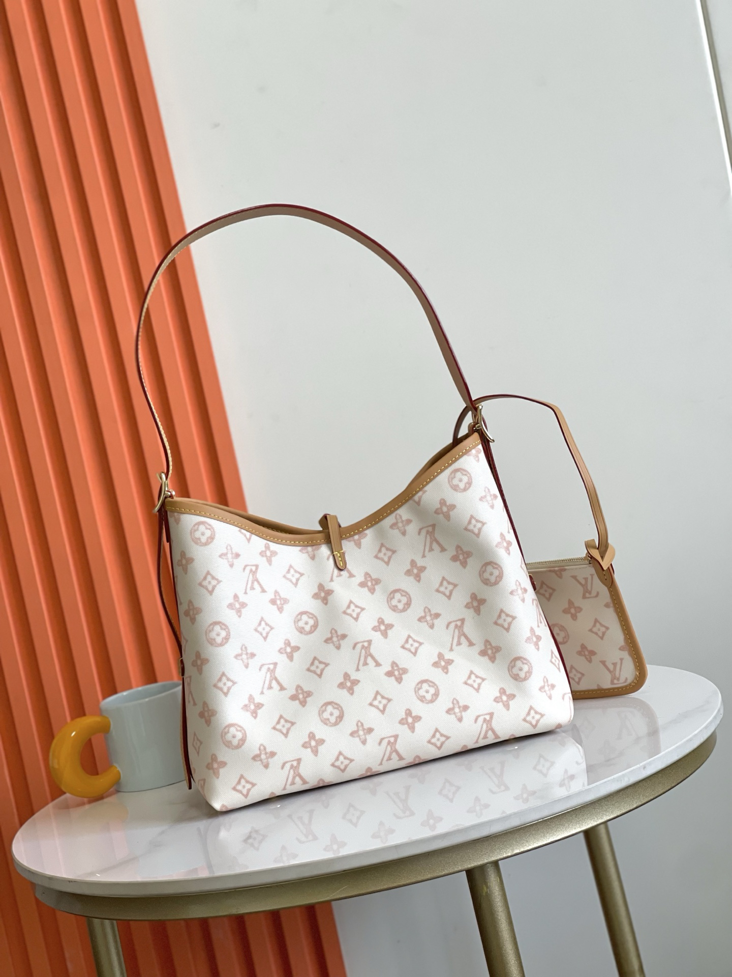 Louis Vuitton CarryAll Small Monogram Canvas Shoulder Bag - Image 3