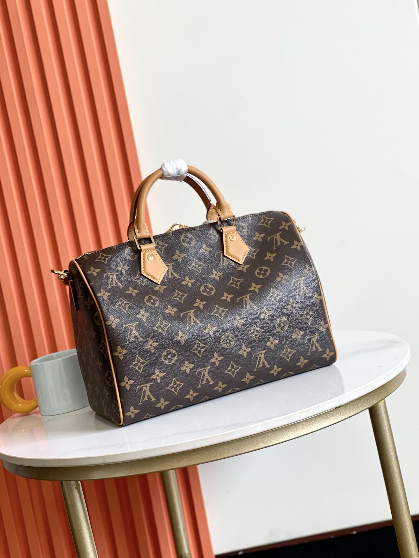 Louis Vuitton Speedy Soft 30 Crafty Handbag - Image 3