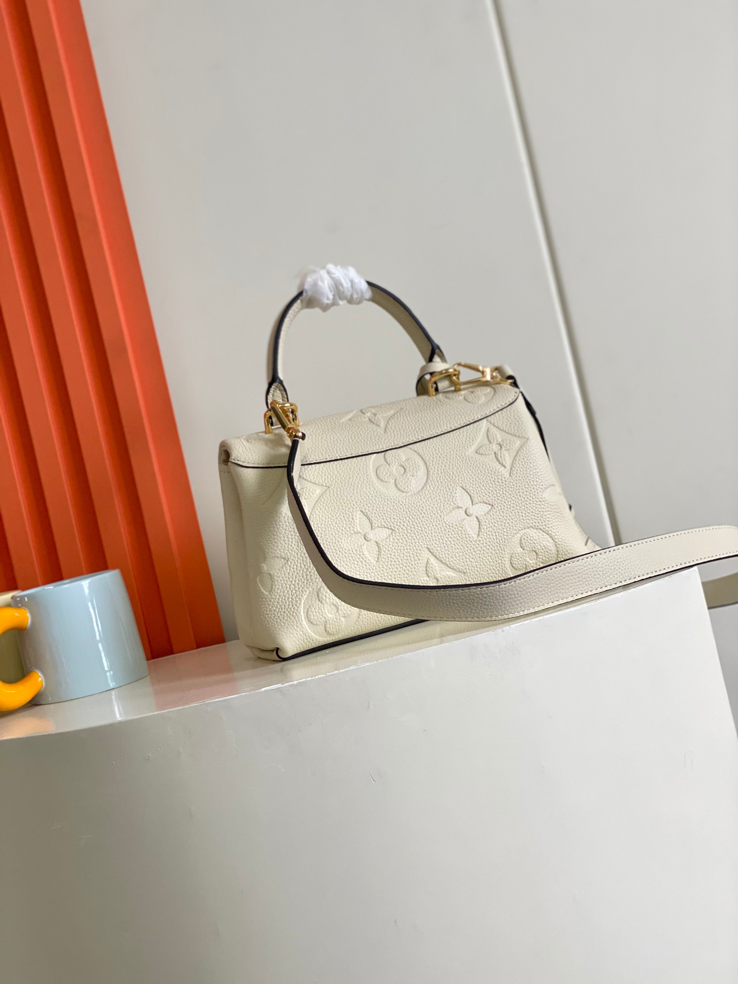 Louis Vuitton Madeleine BB Monogram Empreinte Leather Handbag - Image 3