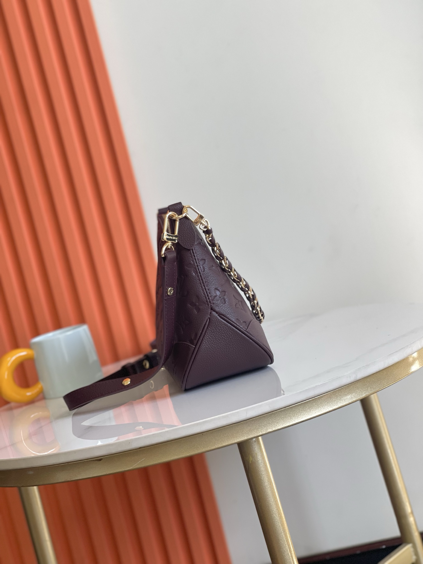 Boulogne Monogram Empreinte Leather Crossbody Bag - Image 3