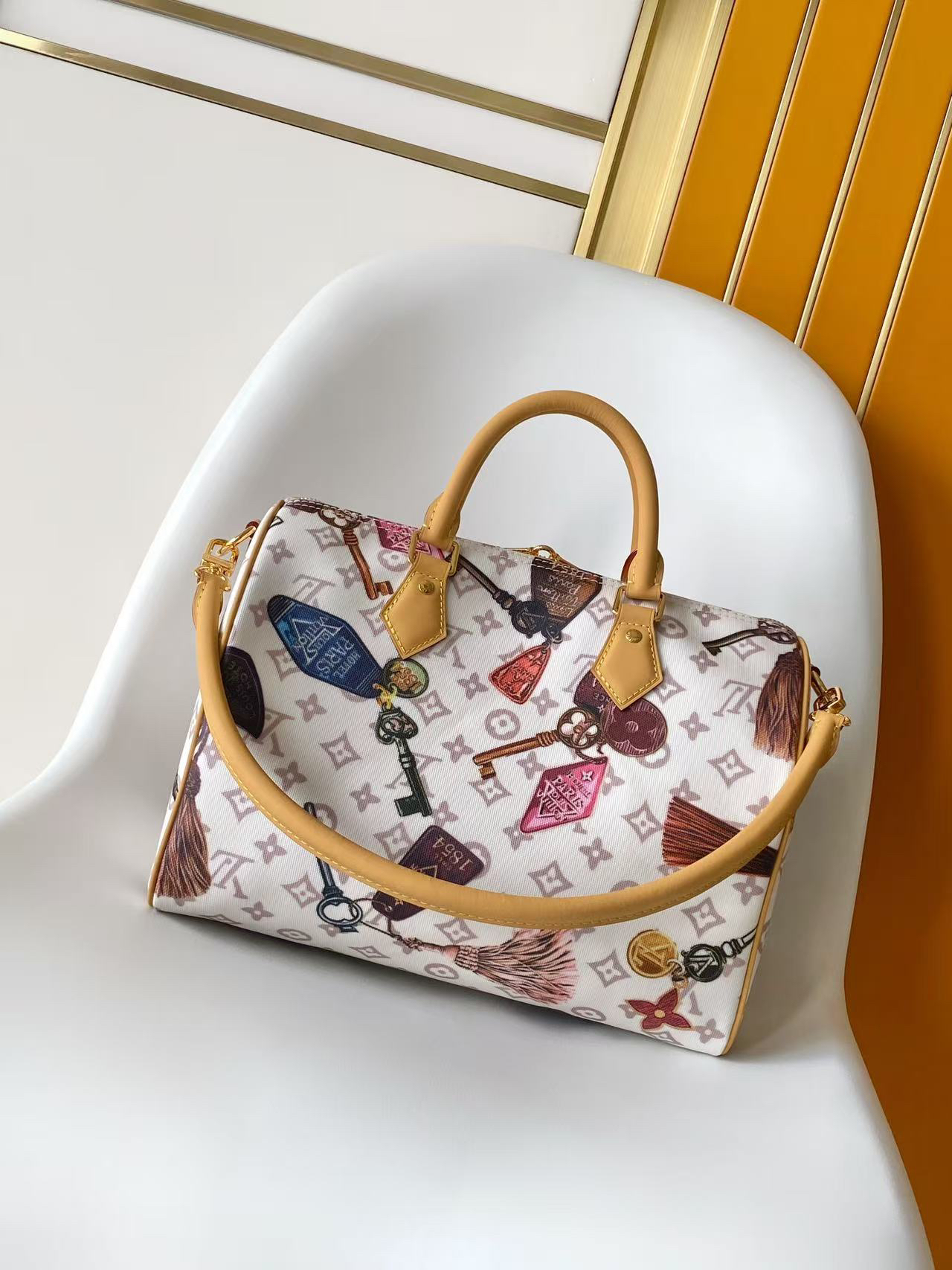 Speedy Soft 30 Boho Handbag - Image 3