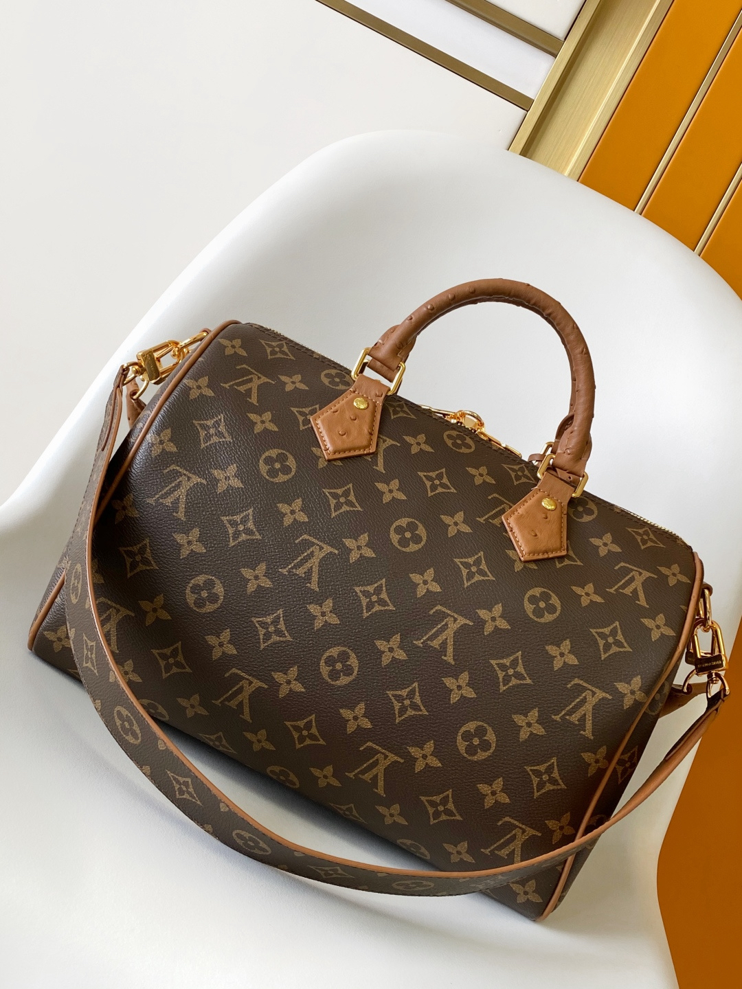 Louis Vuitton Speedy Soft 30 Boho Monogram Handbag - Image 3