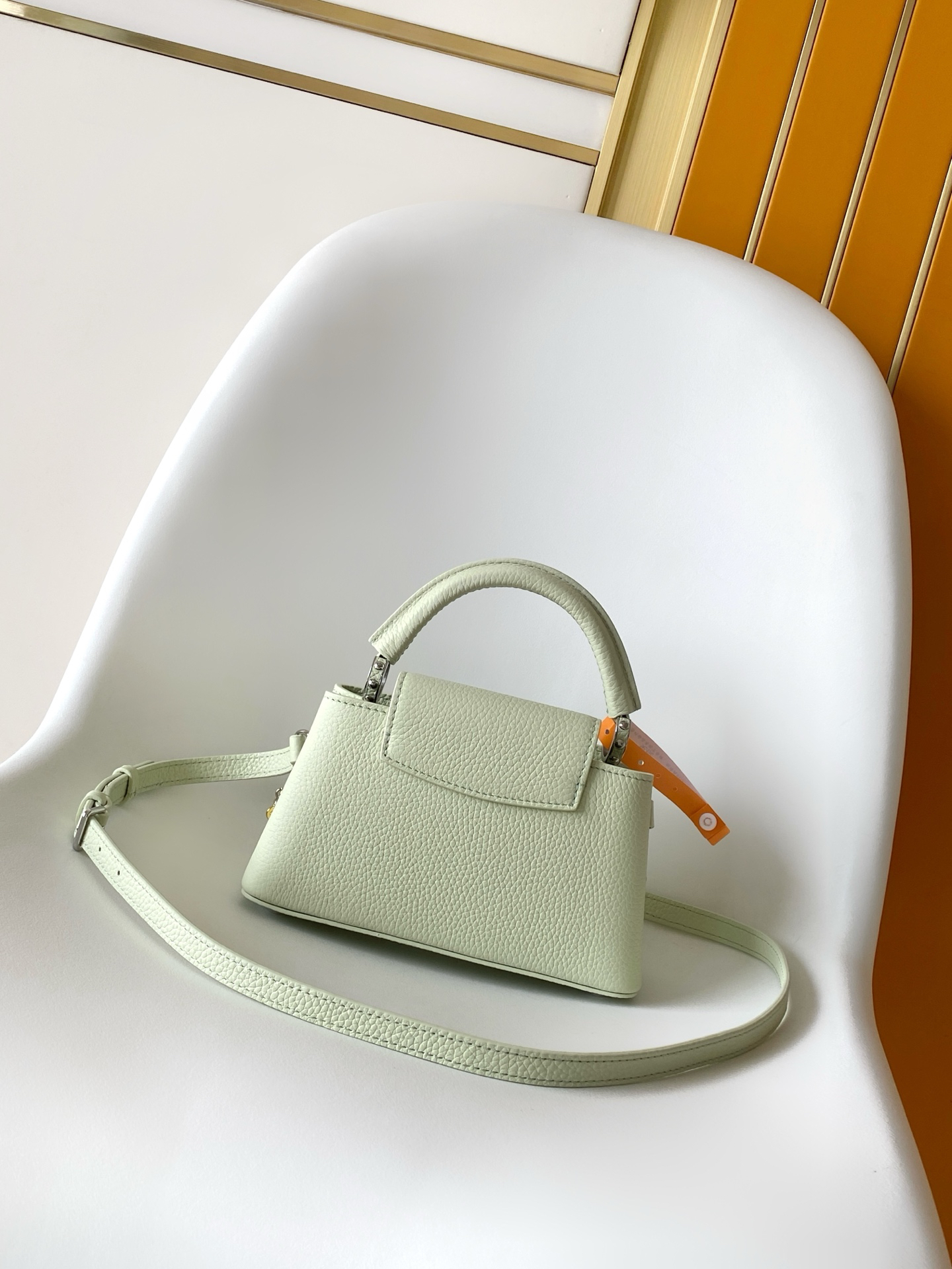 Louis Vuitton Capucines Mini Handbag from the LV Confetti Collection - Image 3