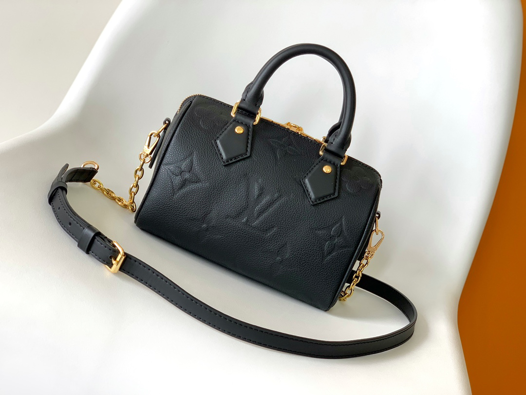 Louis Vuitton Speedy Bandoulière 20 Handbag in Monogram Empreinte Leather - Image 3