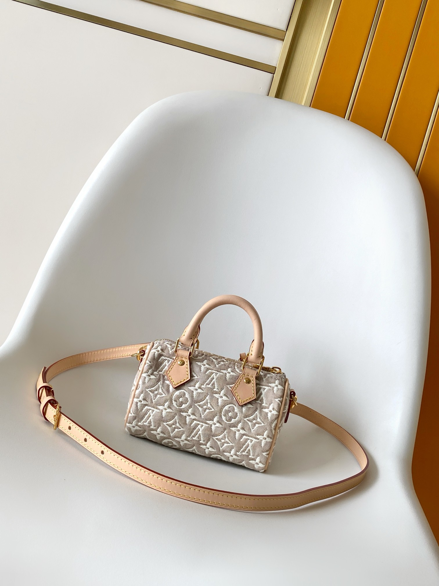 Louis Vuitton Nano Speedy Handbag M28502 - Image 3