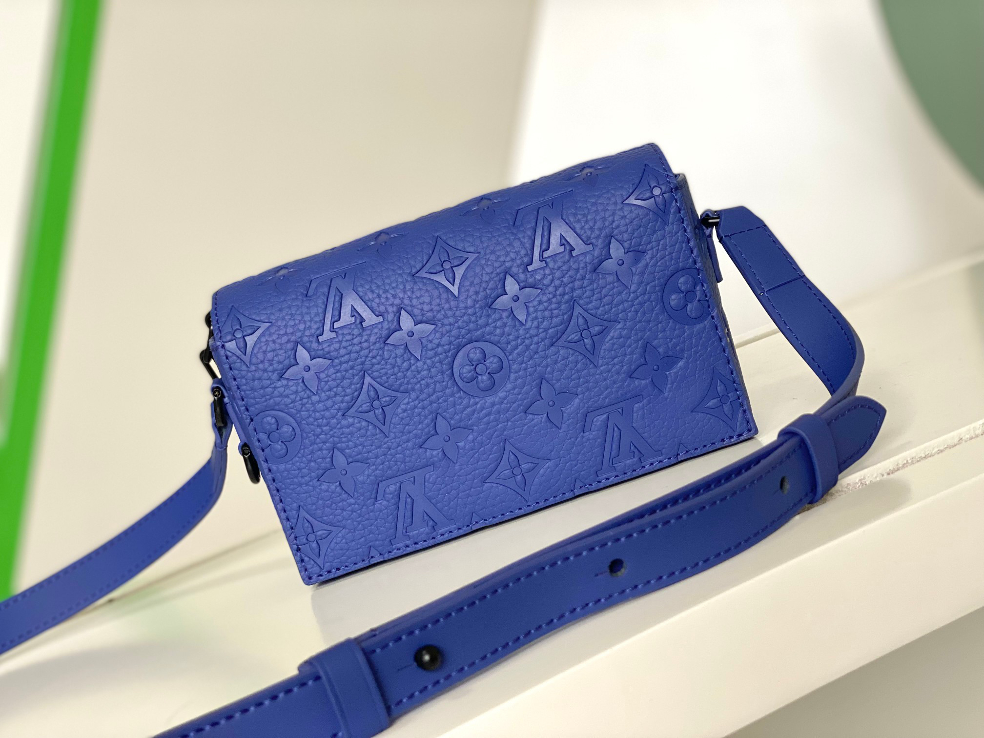 Louis Vuitton Steamer Mini Crossbody Bag M82571 Blue - Image 3