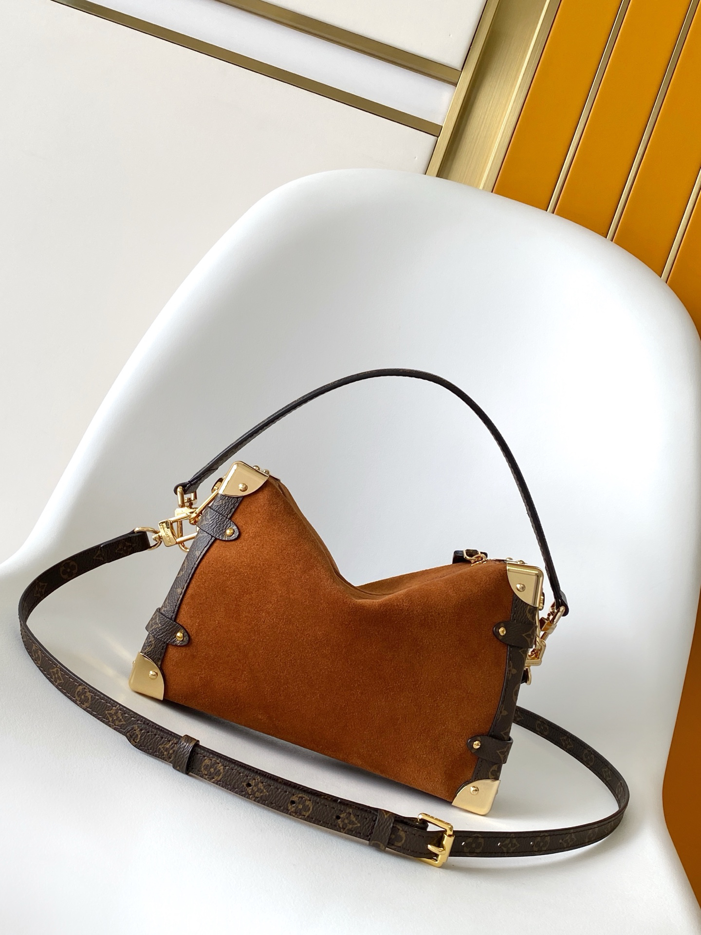 Louis Vuitton Side Trunk Medium Crossbody Bag - Image 3