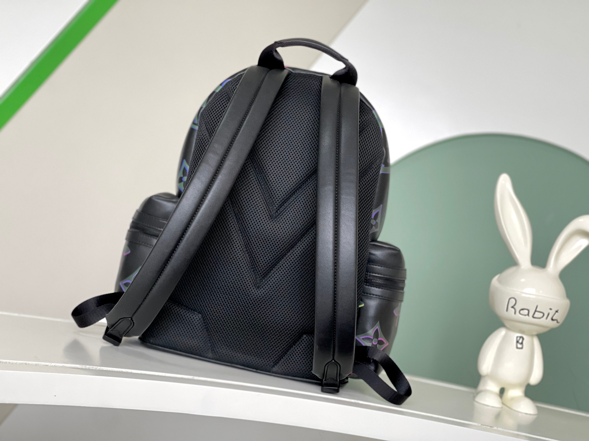 M22488 Comet Monogram Leather Backpack - Image 3