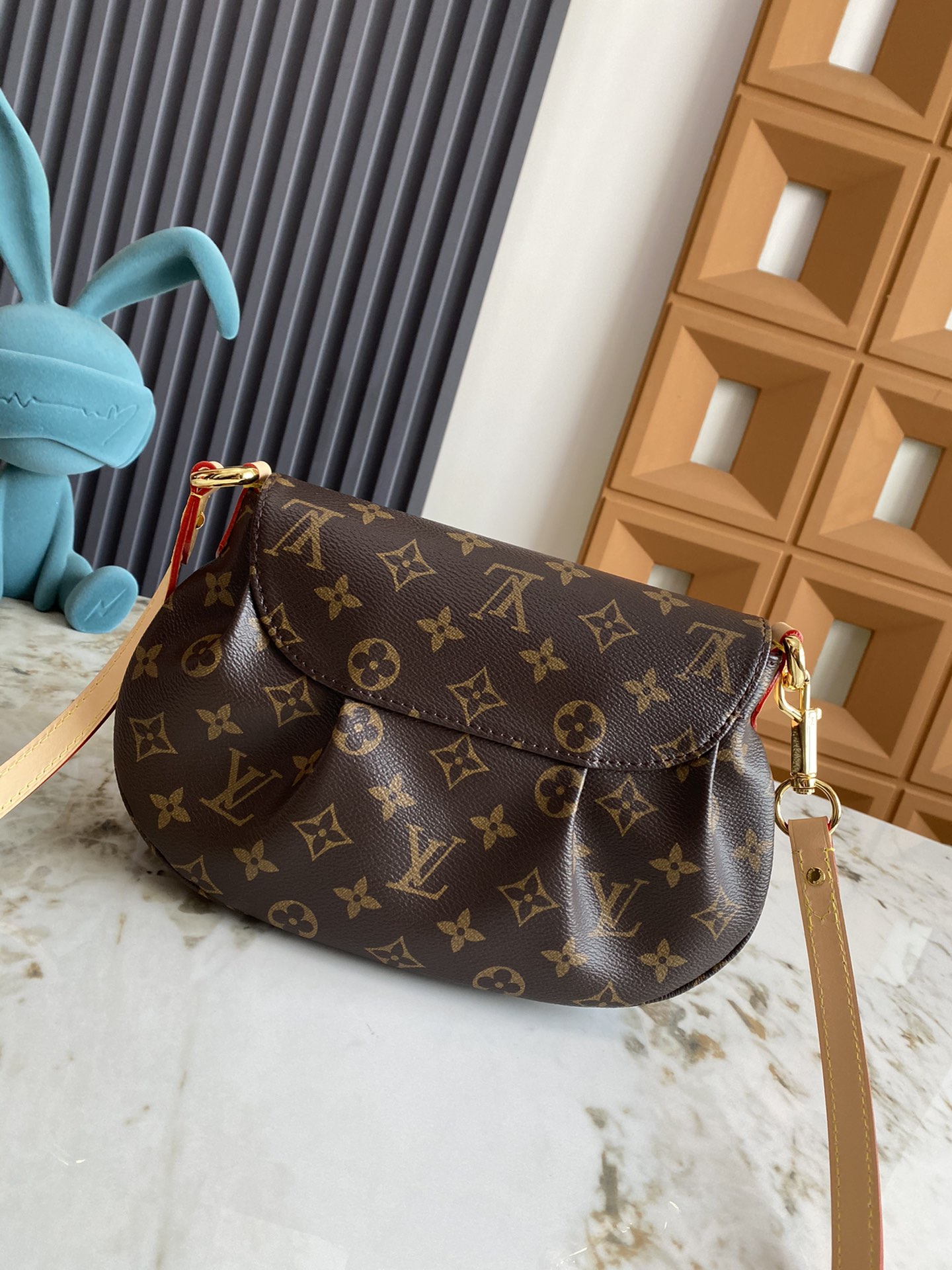 Sunset Monogram Canvas Handbag - Image 3