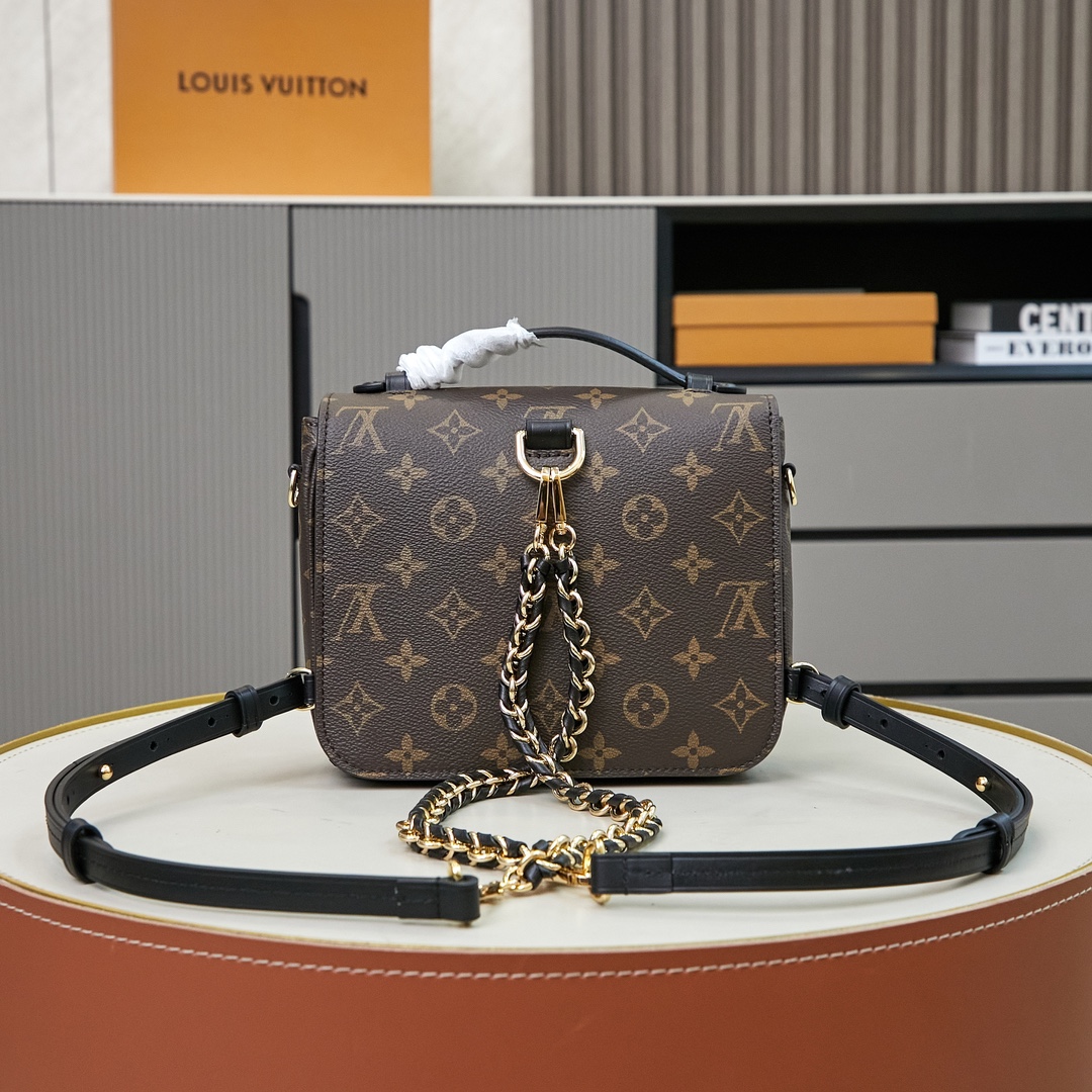 Louis Vuitton Pochette Métis M11941 Monogram Crossbody Bag - Image 3