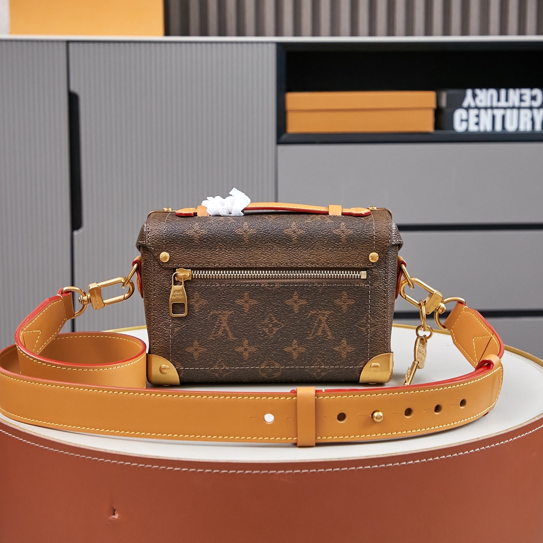 Louis Vuitton Soul Trunk Crossbody Bag M11535 / M11743 Black Monogram - Image 3