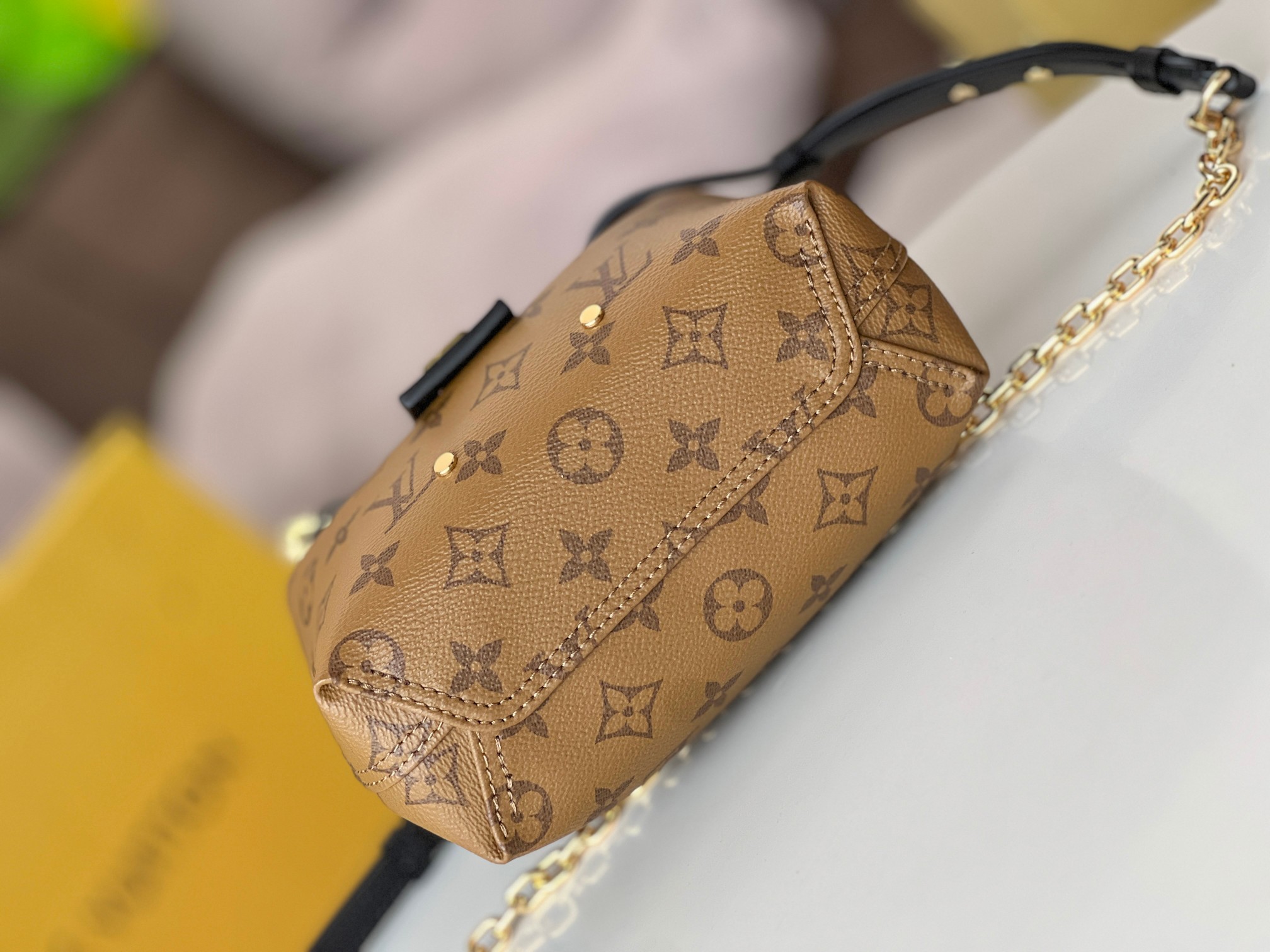 Louis Vuitton Atlantis BB Handbag M46816 in Monogram Reverse Canvas - Image 3