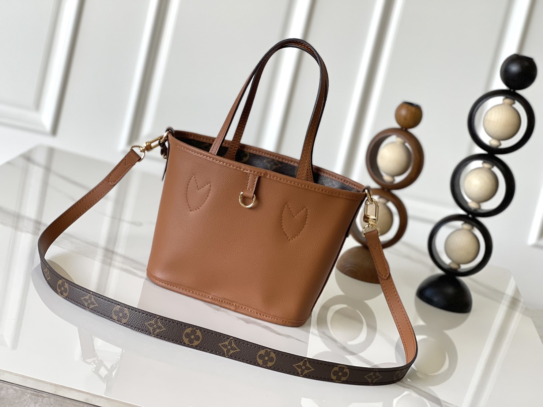 Louis Vuitton Neverfull Bandouliere Inside Out BB Reversible Monogram Canvas Tote Bag - Image 3