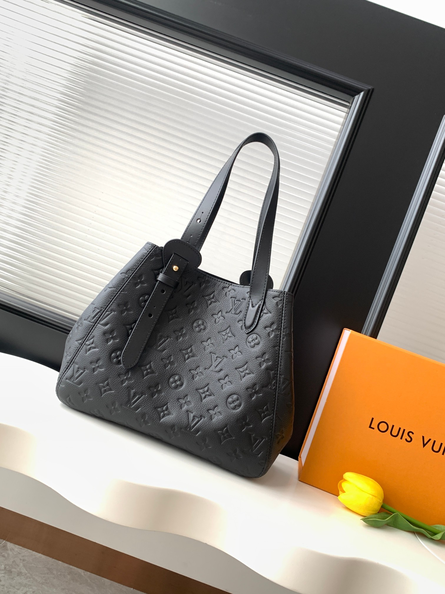 Louis Vuitton Monogram Empreinte All-In Hobo Tote Bag - Image 3