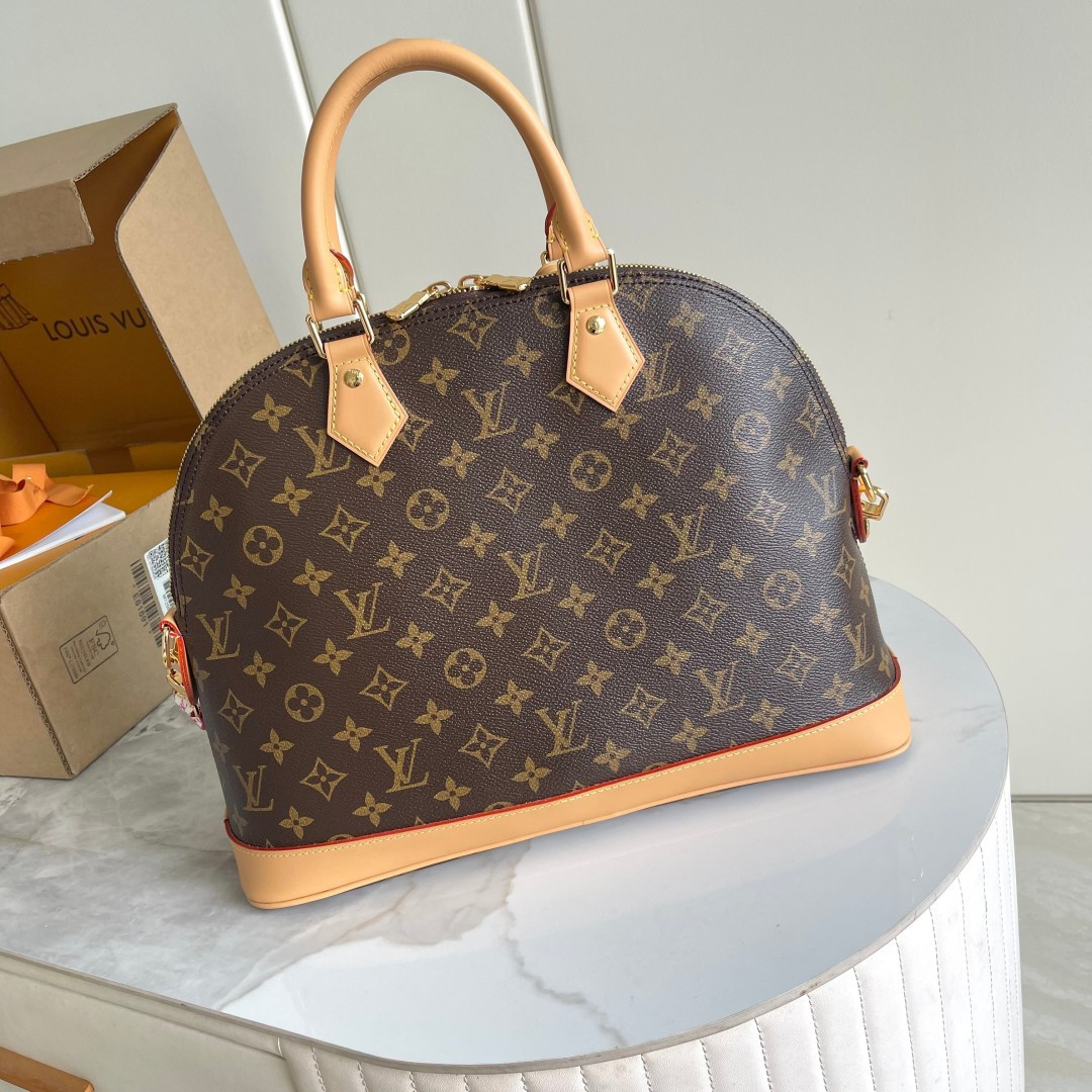 Louis Vuitton Alma Soft Medium Handbag - Image 3