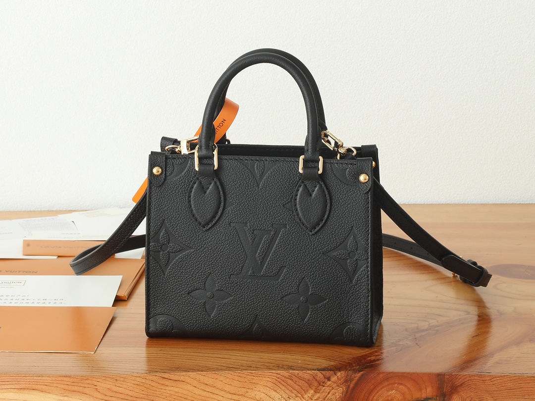 Louis Vuitton OnTheGo BB Monogram Empreinte Leather Crossbody Bag - Image 3