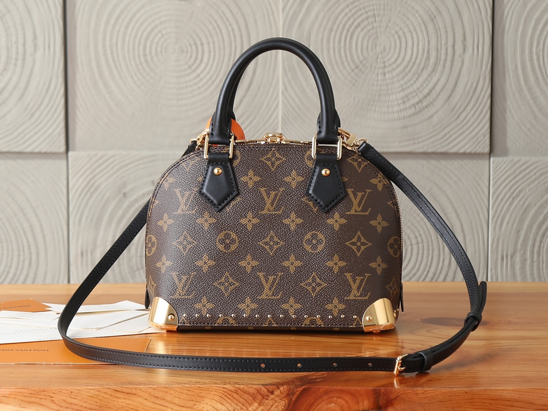 Alma BB Trunk Monogram Canvas Shoulder Bag - Image 3