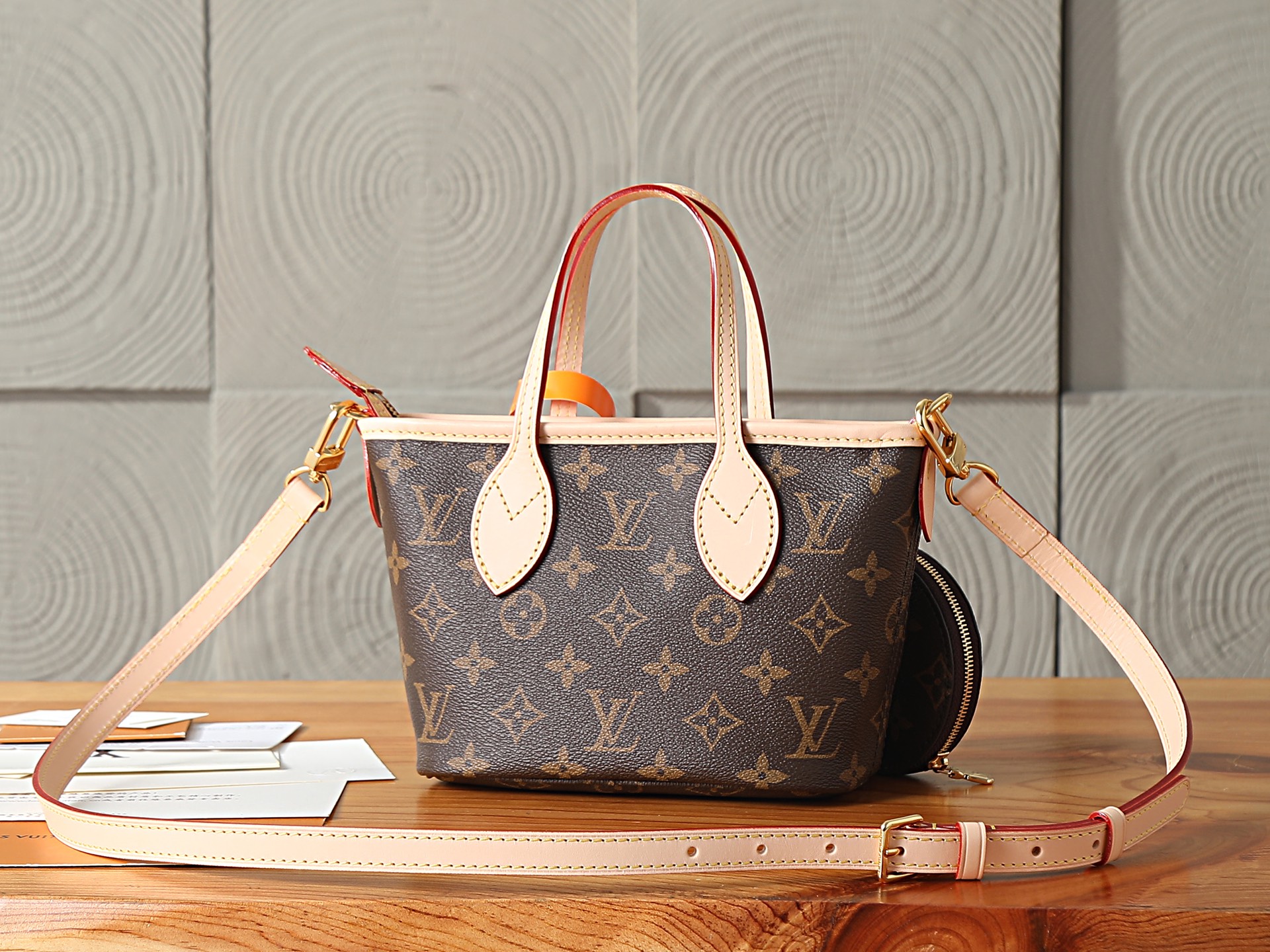 Louis Vuitton Neverfull BB Crossbody Bag - Image 3