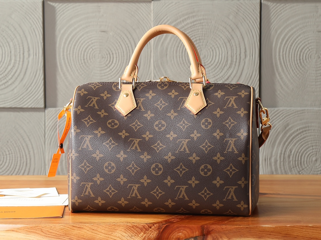 Louis Vuitton Speedy Soft 30 Crafty Handbag - Image 3