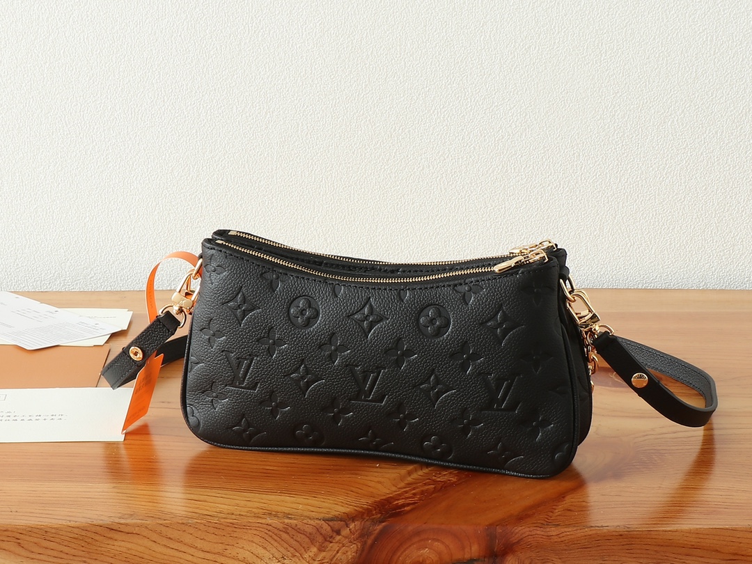 Louis Vuitton Liv Pochette Monogram Empreinte Leather Bag - Image 3