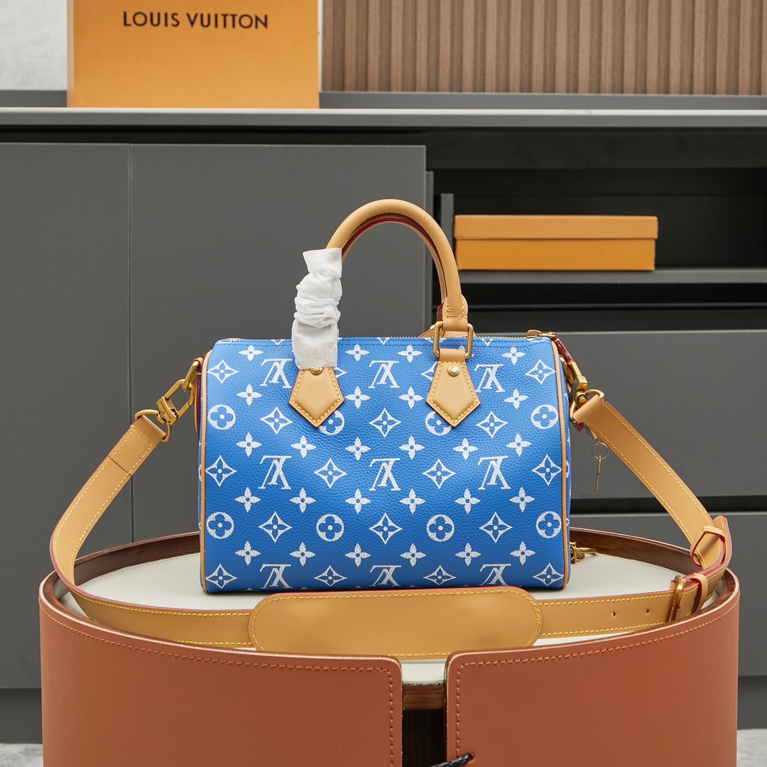Louis Vuitton Speedy P9 Bandouliere 25 Monogram Leather Handbag - Image 3