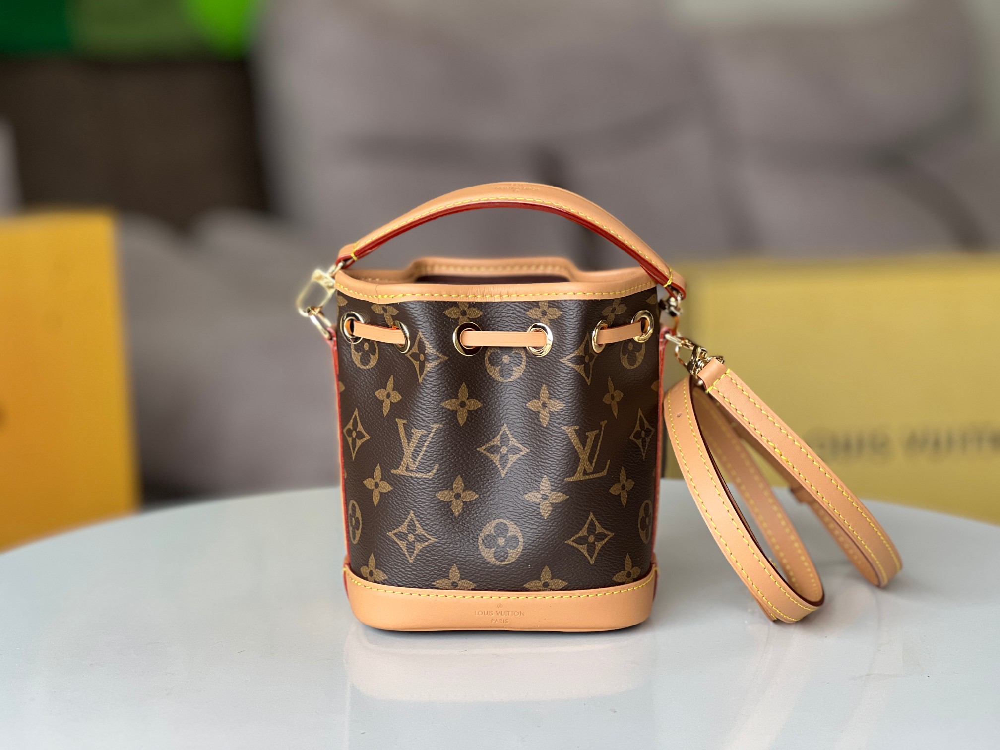 Louis Vuitton Nano Noe Monogram Bag - Image 3