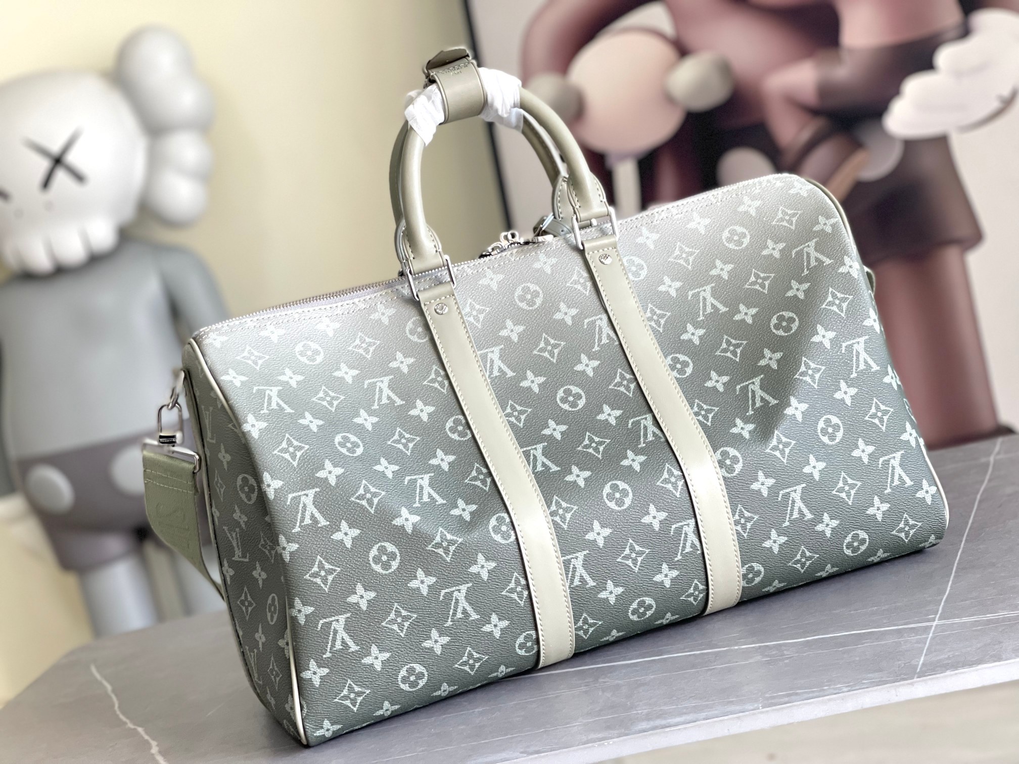 Louis Vuitton Keepall Bandouliere 45 Travel Bag - Image 3