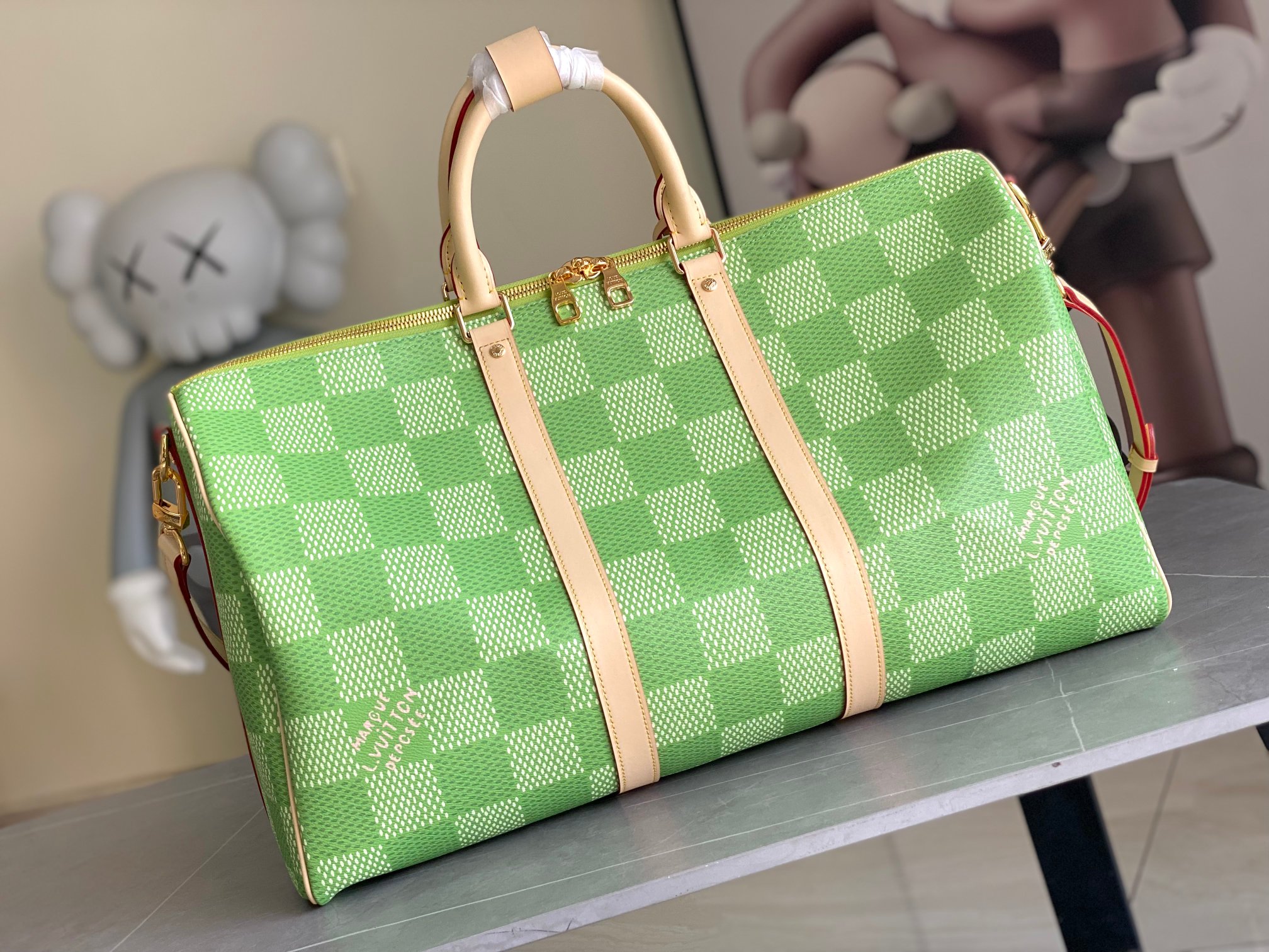 Louis Vuitton Keepall Bandouliere 50 Travel Bag - Image 3