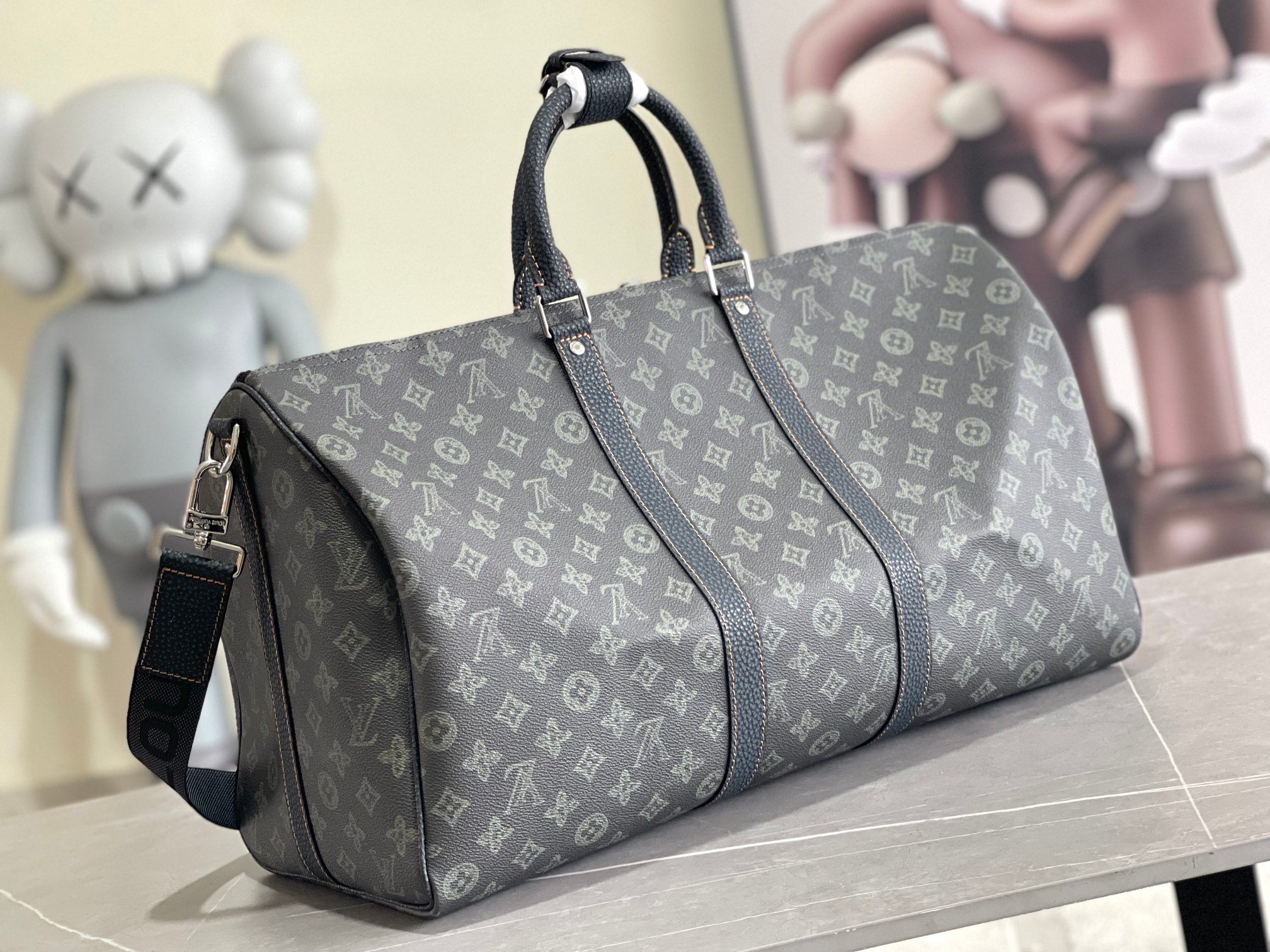 Louis Vuitton Keepall Bandouliere 50 Travel Bag - Image 3