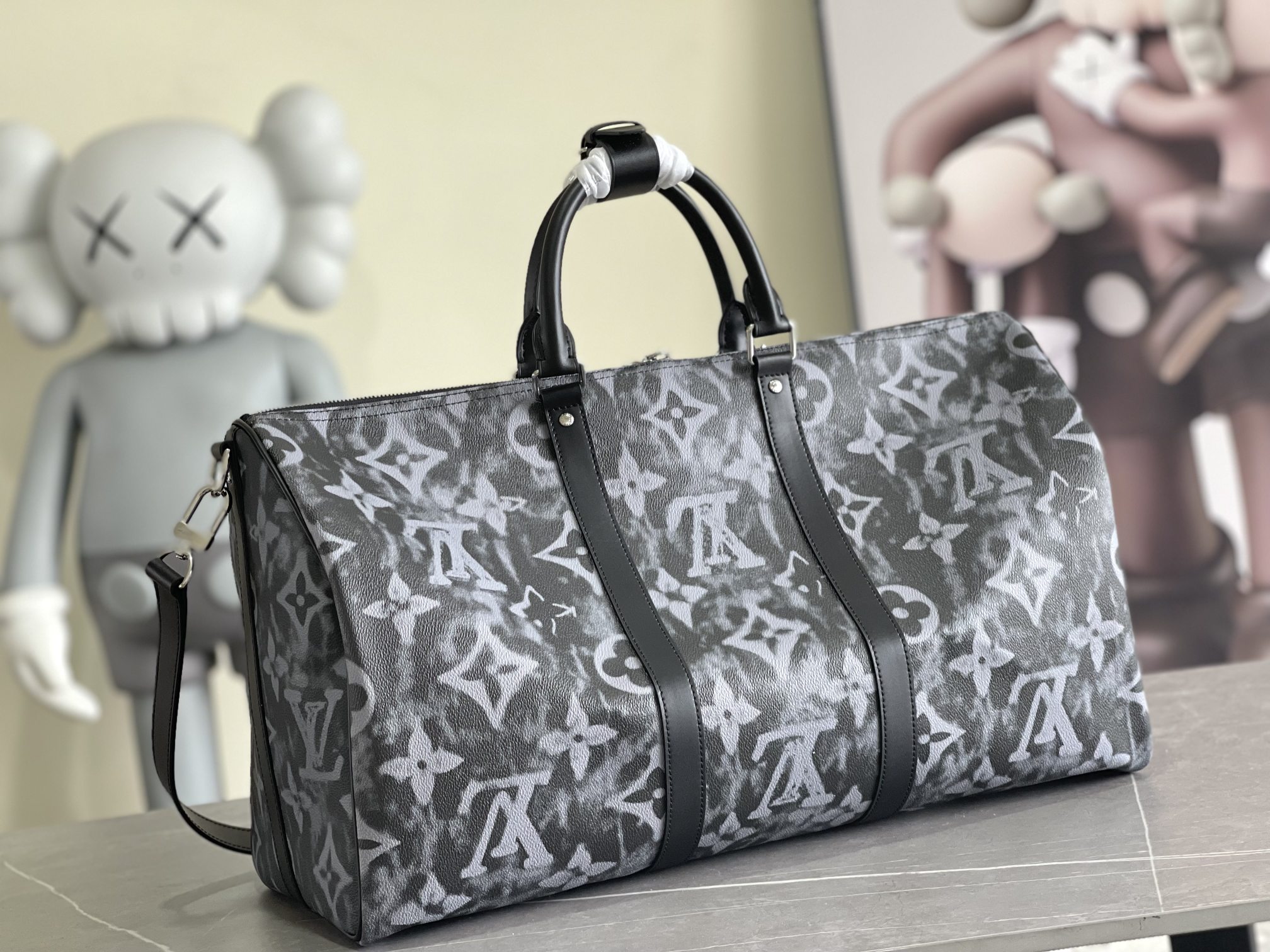 Louis Vuitton Keepall Bandouliere 50 Travel Bag - Image 3