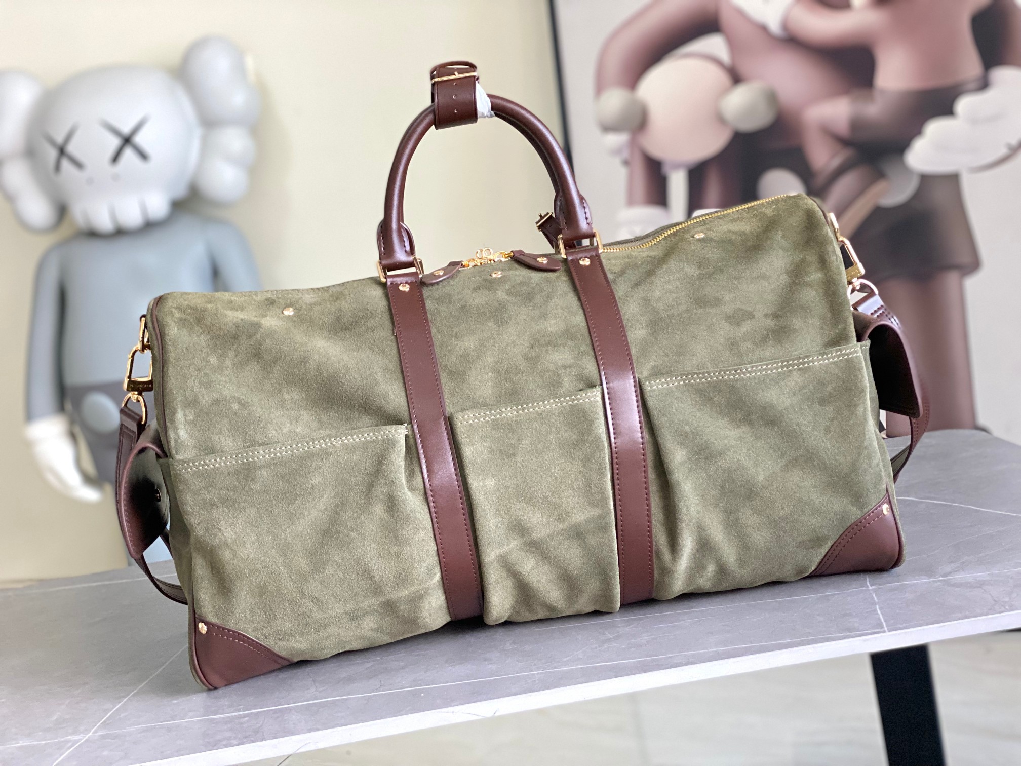 Louis Vuitton Keepall Bandouliere 50 Travel Bag - Image 3